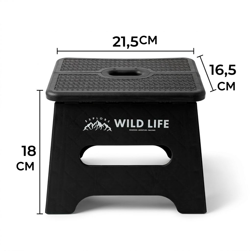 Banquito Plegable Antideslizante Multiuso – Escalón para Cocina Closet y Baño