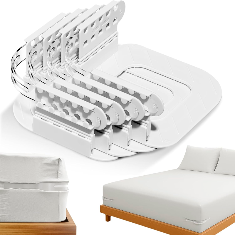 4pcs Clips Sujetadores De Sábanas Soportes De Esquinas