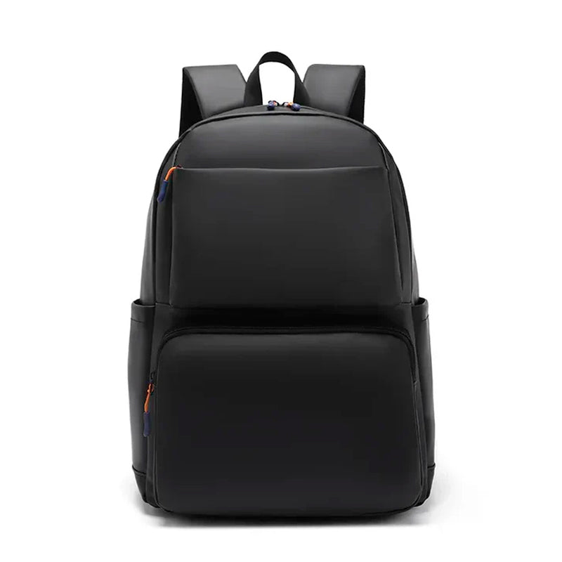 Mochila de Hombro Multifuncional Unisex Bolso Impermeable Color Negro