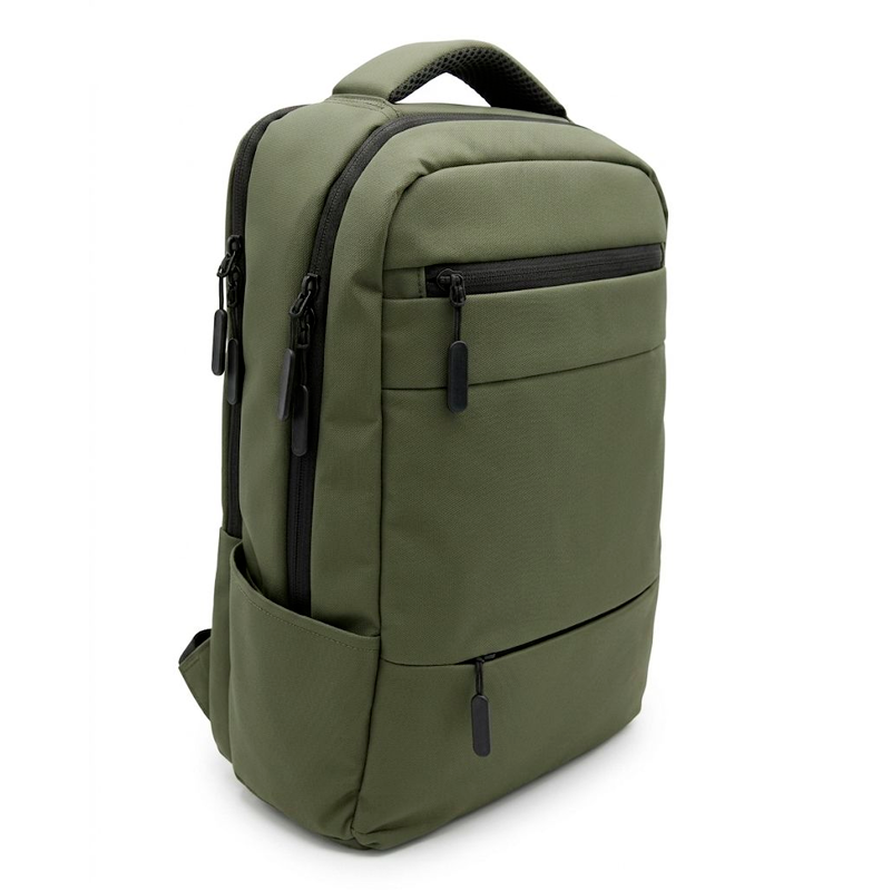 Mochila Para Laptop Multifuncional Unisex Bolso Impermeable Color Verde