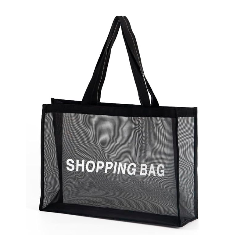 Bolsa de Compras Grande de Malla con Asa Bolsa de Comestibles Reutilizable