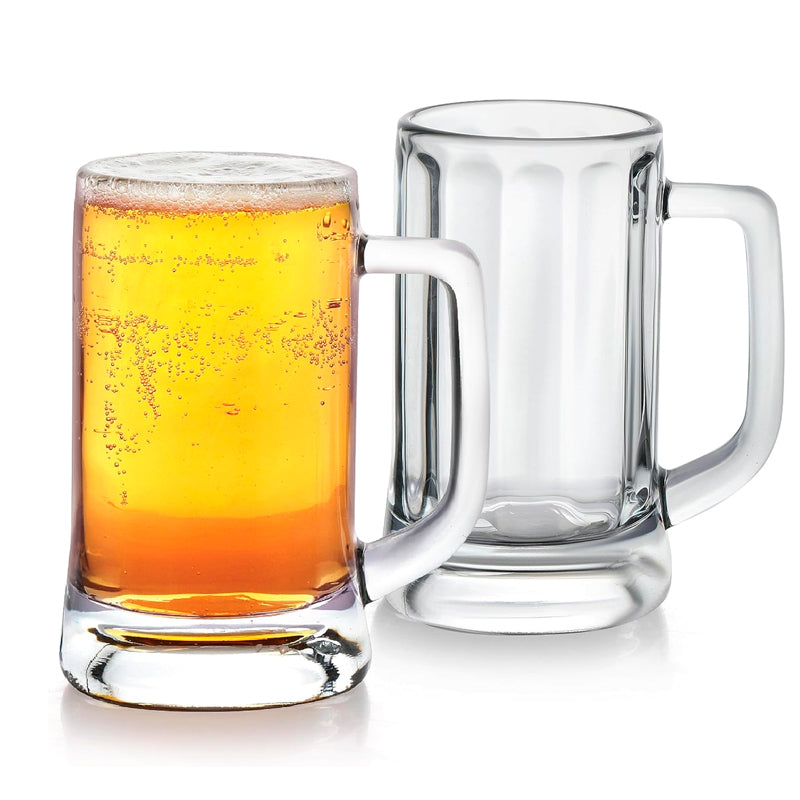 Pack 2 Vasos Cerveceros De Vidrio 500ml 2 De Jarra Cerveza
