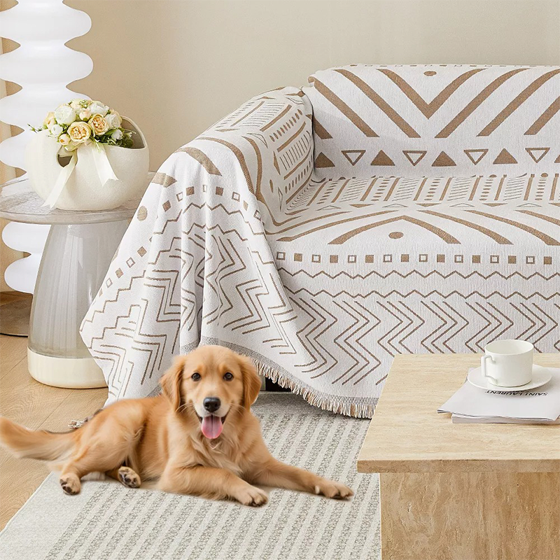 Frazada Reversible 2 en 1 Cubresofá Manta Premium De Living Dormitorio Sillon 180x230cm