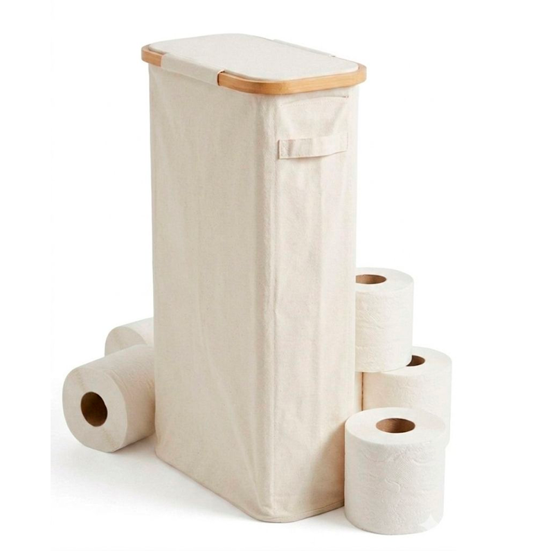 Organizador de rollos de Papel Higienico con Dispensador Porta Confort