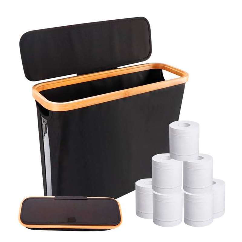 Organizador de rollos de Papel Higienico Contenedor de Almacenamiento para Baño Porta Confort