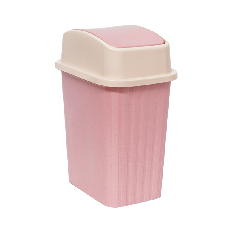 Basurero Plastico Cocina Papelera 12 Litros Tapa Vaiven Wakeshome