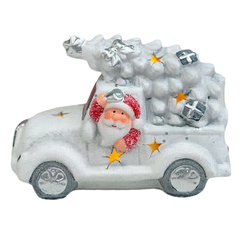 Adorno De Pascua Para El Arbolito De Navidad Pascuero Luces