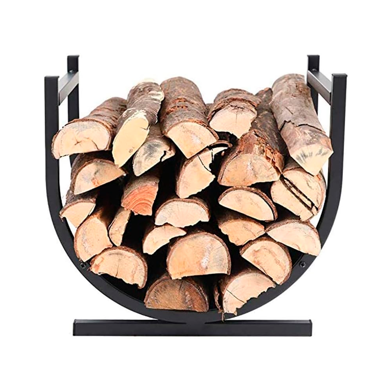 Rack para leña interior/exterior Soporte Estante