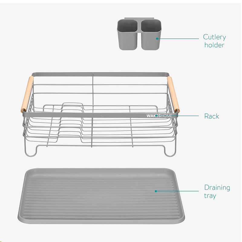 Escurridor De Platos Secador De Loza Organizador De Cocina
