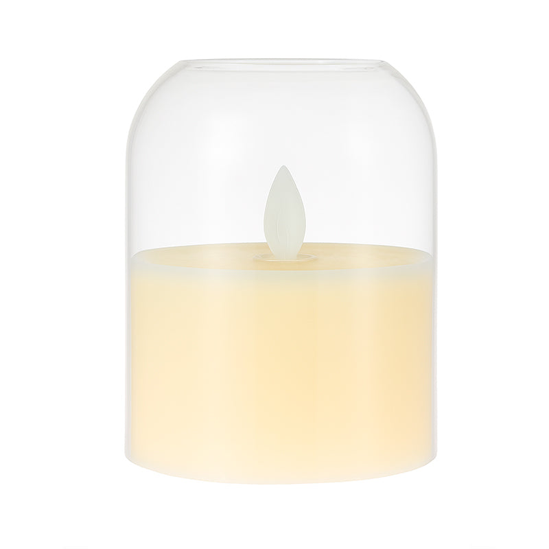 Vela Led De Navidad Sin Llama Lampara Decorativa Pilas / Usb Blanco