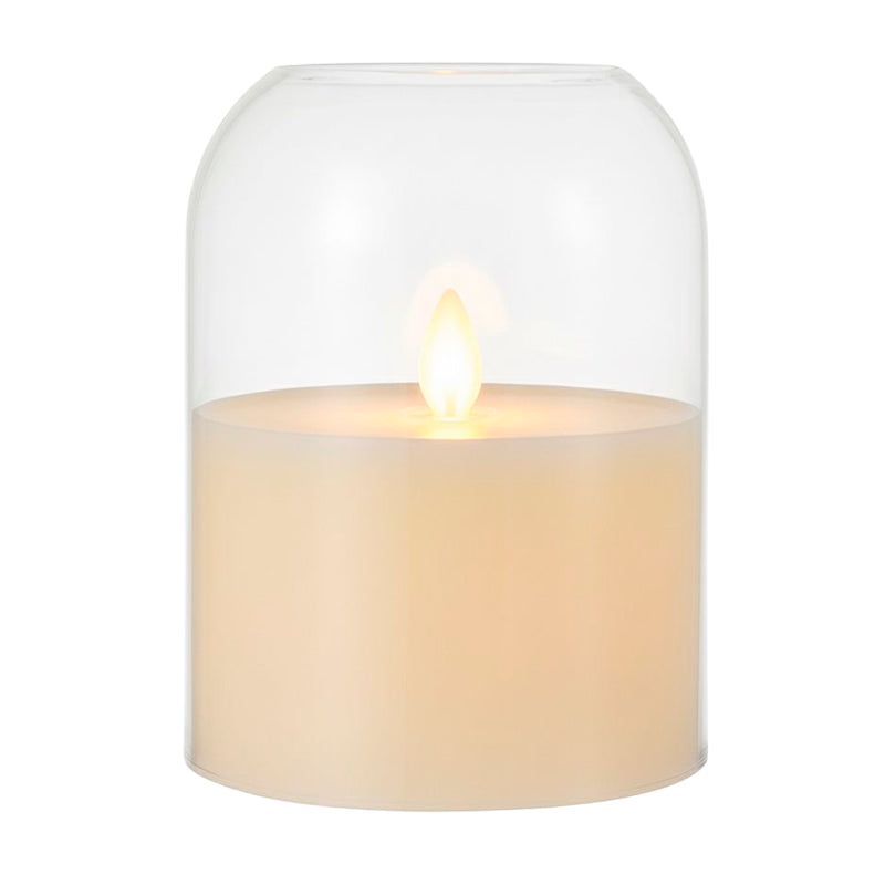 Vela Led De Navidad Sin Llama Lampara Decorativa Pilas / Usb Blanco