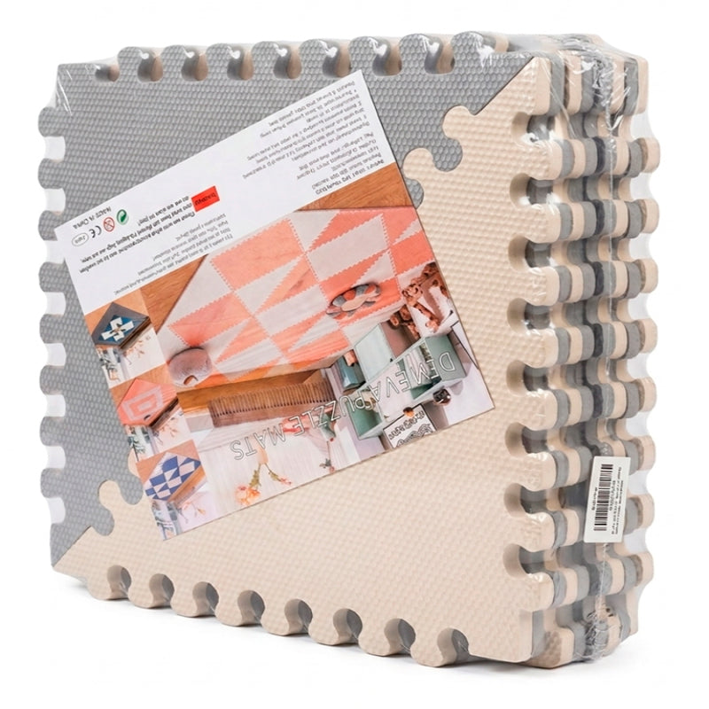 Pack De 18 Alfombras Piso Puzzle Goma Eva Antigolpes 36x36cm