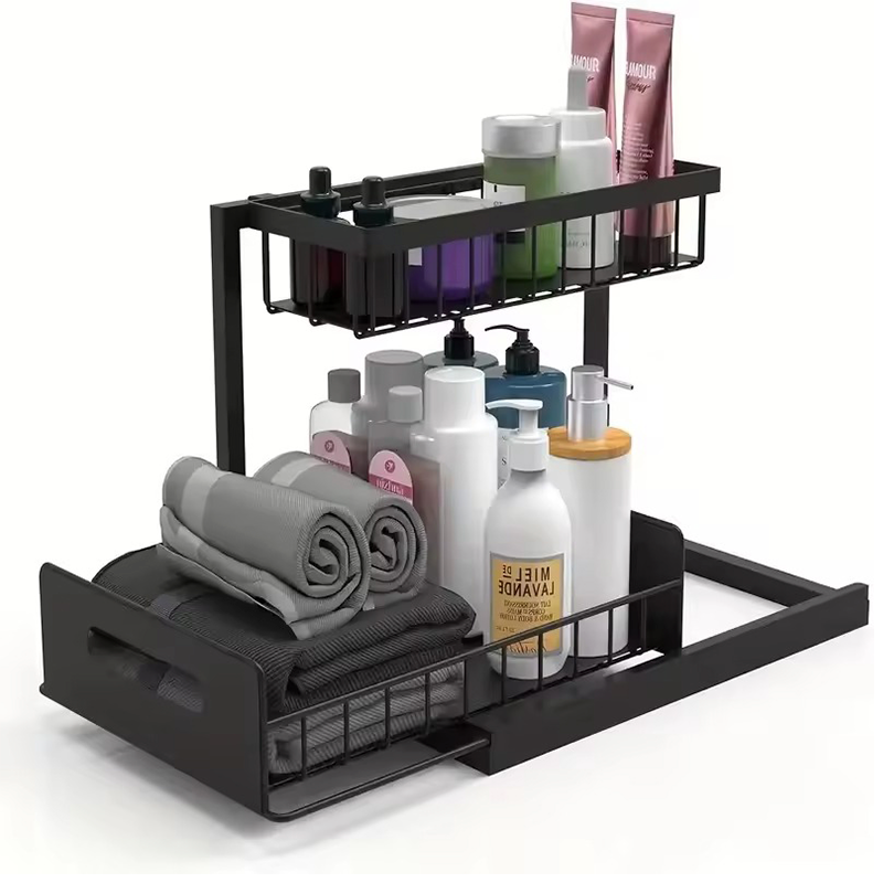 Rack Organizador Debajo Del Fregadero Para Cocina O Baño