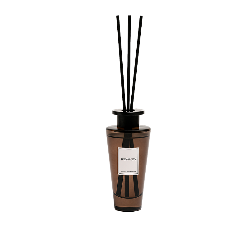 Difusor Varitas 200 Ml Ámbar Madison Difusor Ambiental Perfume De Varillas 200 Ml Aroma Citrus