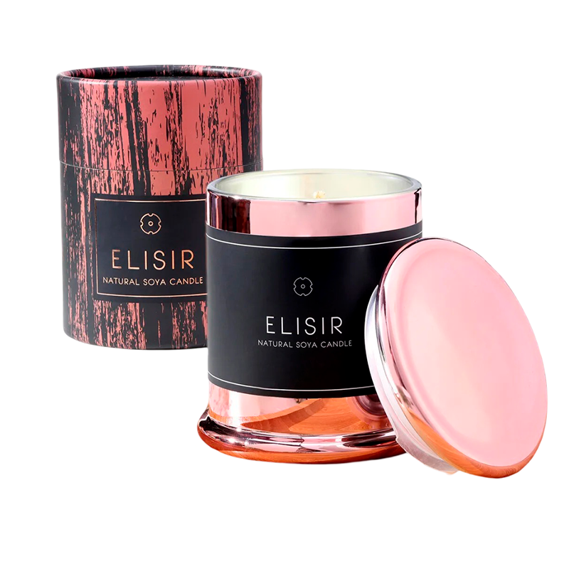 Vela Aromatica De Lujo 100% Aroma Intenso Vainilla Wakeshome