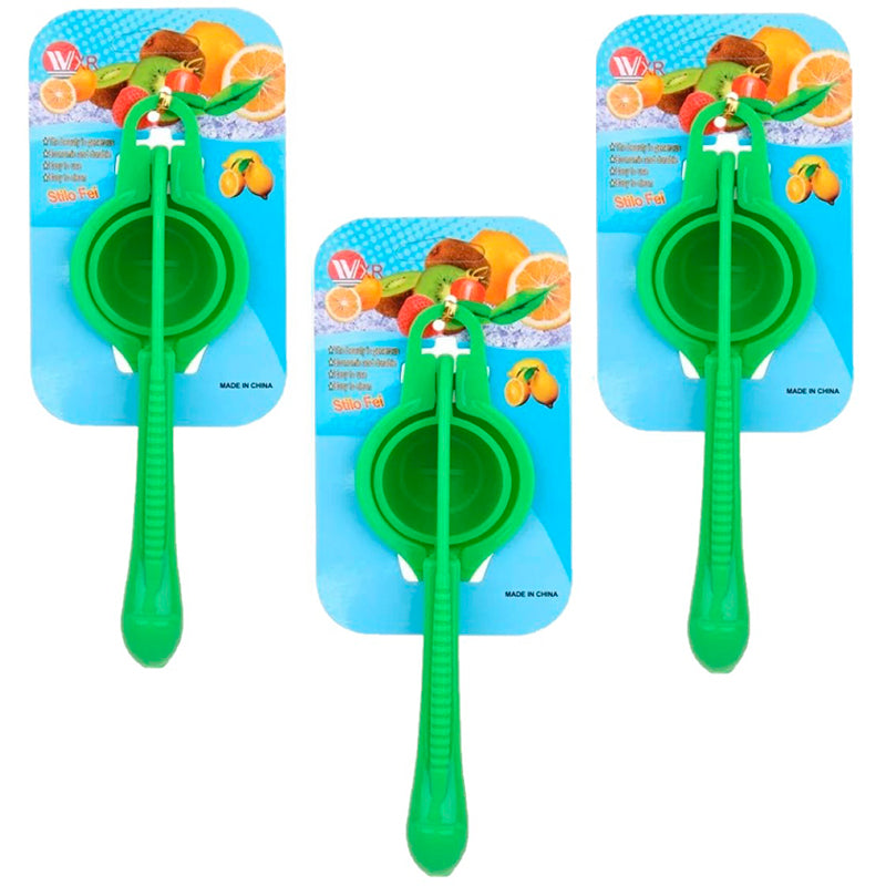 3 Exprimidores Manual De Limones Naranjas Limon Doble Mango