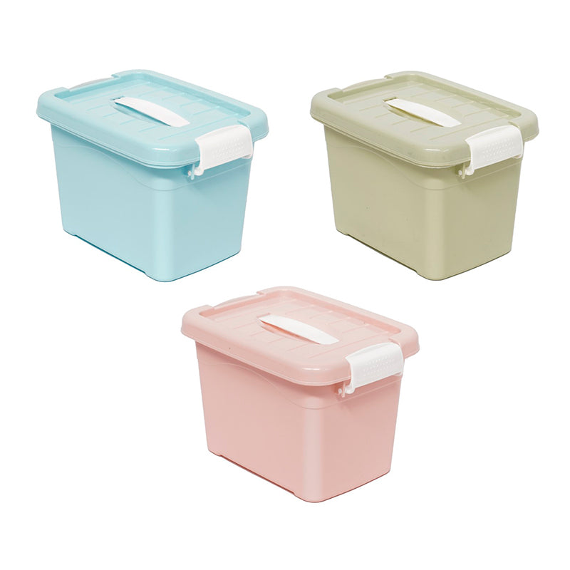 Caja Organizadora Plastica 9lt Canasto Multiusos Wakeshome