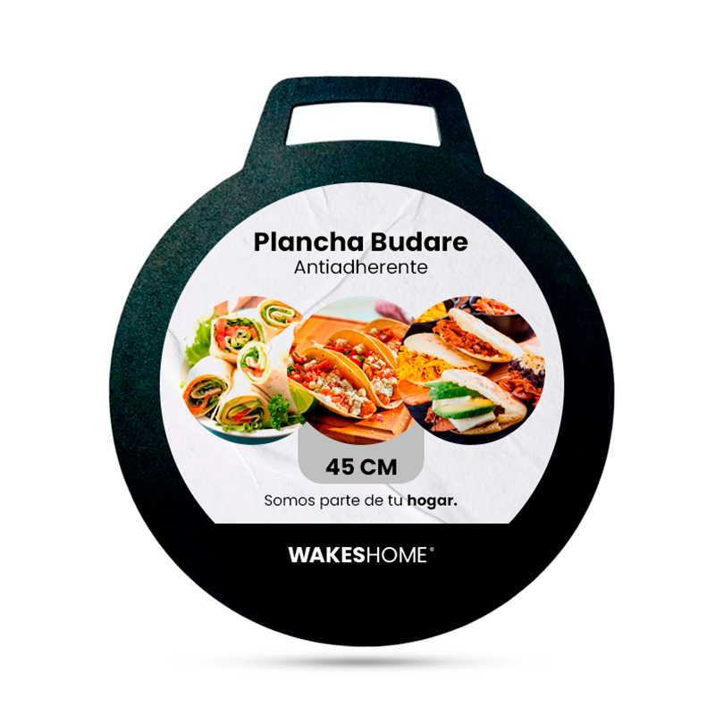 Budare De Arepas Superficie Antiadherente De 45 Cm Plancha