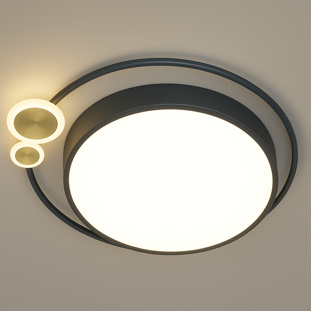 Lampara De Techo Moderna Para Habitacion Del Hogar Luz Blanca, Luz Neutra & Luz Calidad Luz Led Wakeshome
