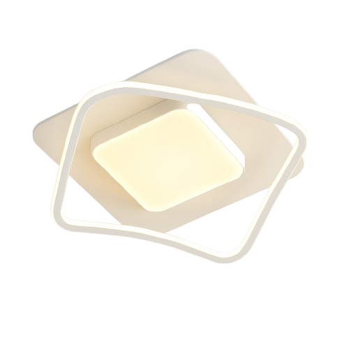 Lámpara De Techo 3 Tonos Luz Foco Led De Hogar Minimalista 50cm 50w 600 Wakeshome