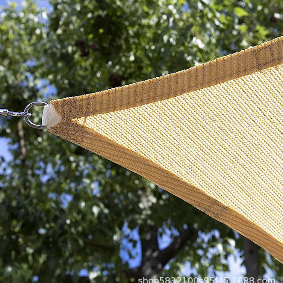 Toldo de Lona Cuadrada Vela para Sombra Parasol Rectangular Permeable