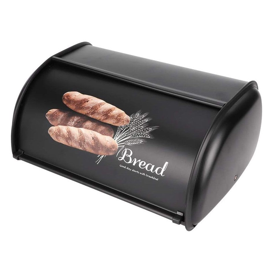 Caja De Pan Plana Cubo De Metal Para Almacenamiento De Alimen