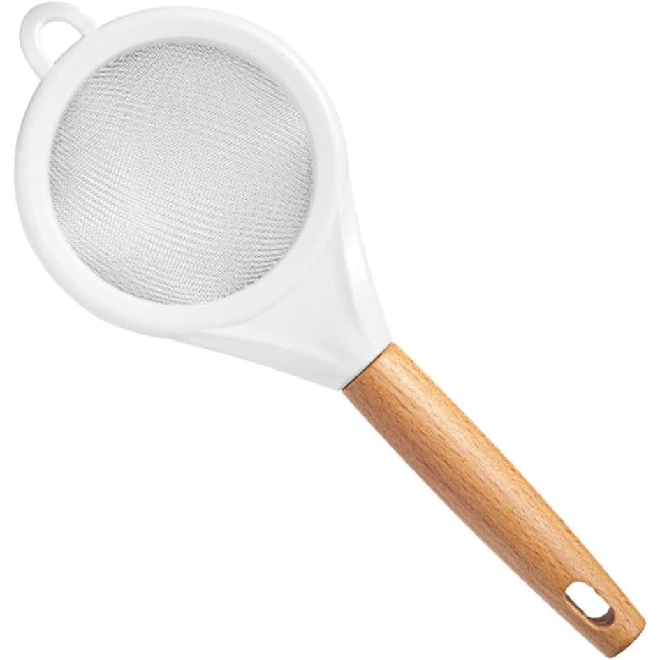 Colador de Tamiz Malla Fina de Acero Inoxidable Reposteria