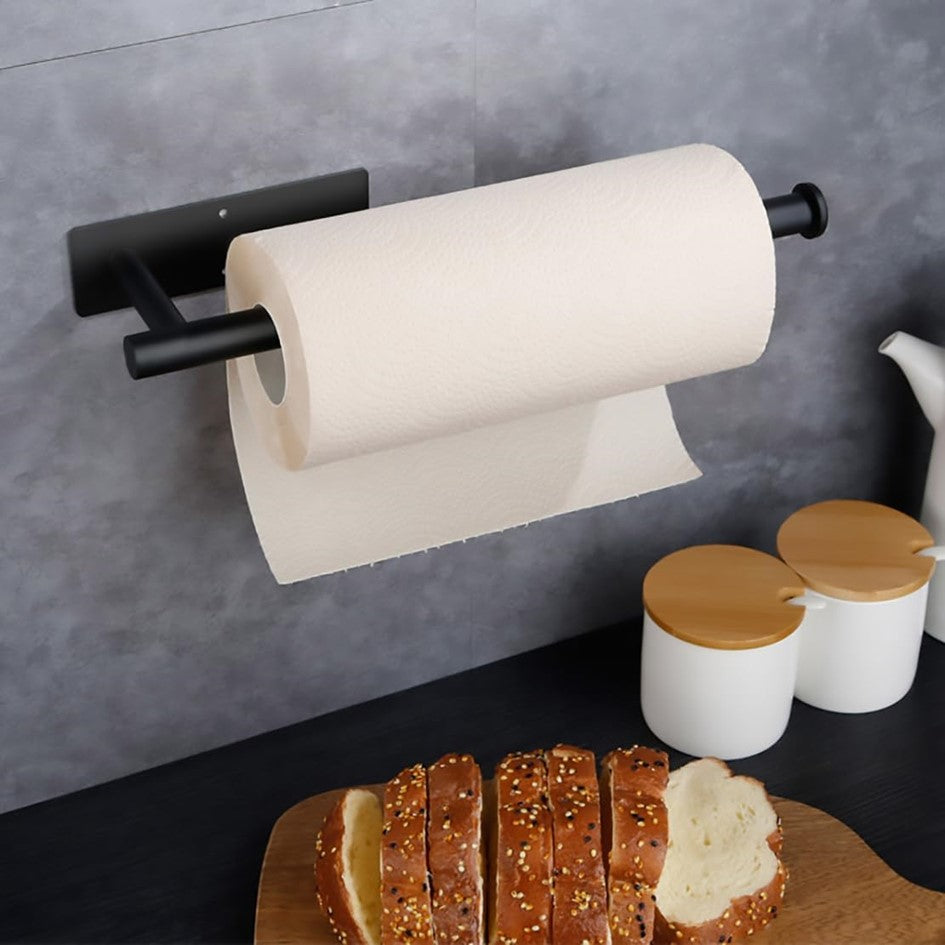 Portarollos Toalla De Papel Nova De Acero Inox Autoadhesivo