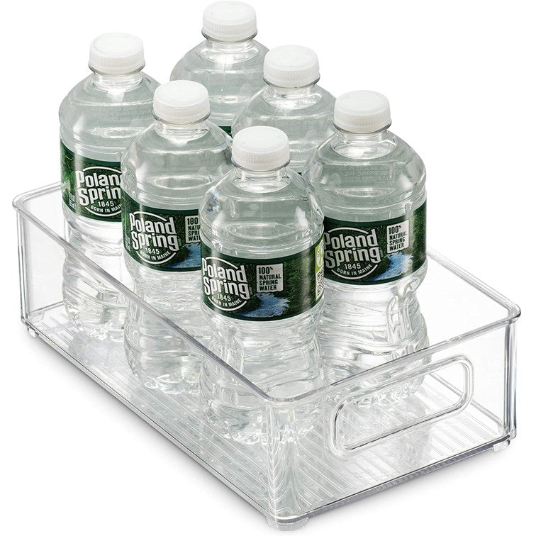 Organizador Para Refrigerador Con Tapa 1 Pieza Bandeja Never Cubo de Almacenamiento