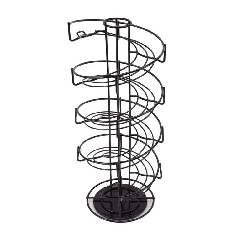Rack de Cocina Espiral Organizador de Huevos Capsulas de Cafe