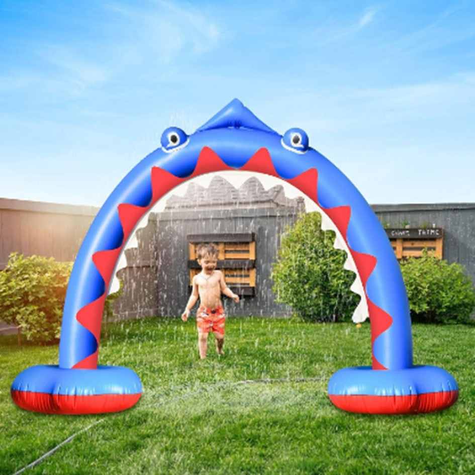 Aspersor De Agua Arcoíris Piscina Inflable Juguete Acuático