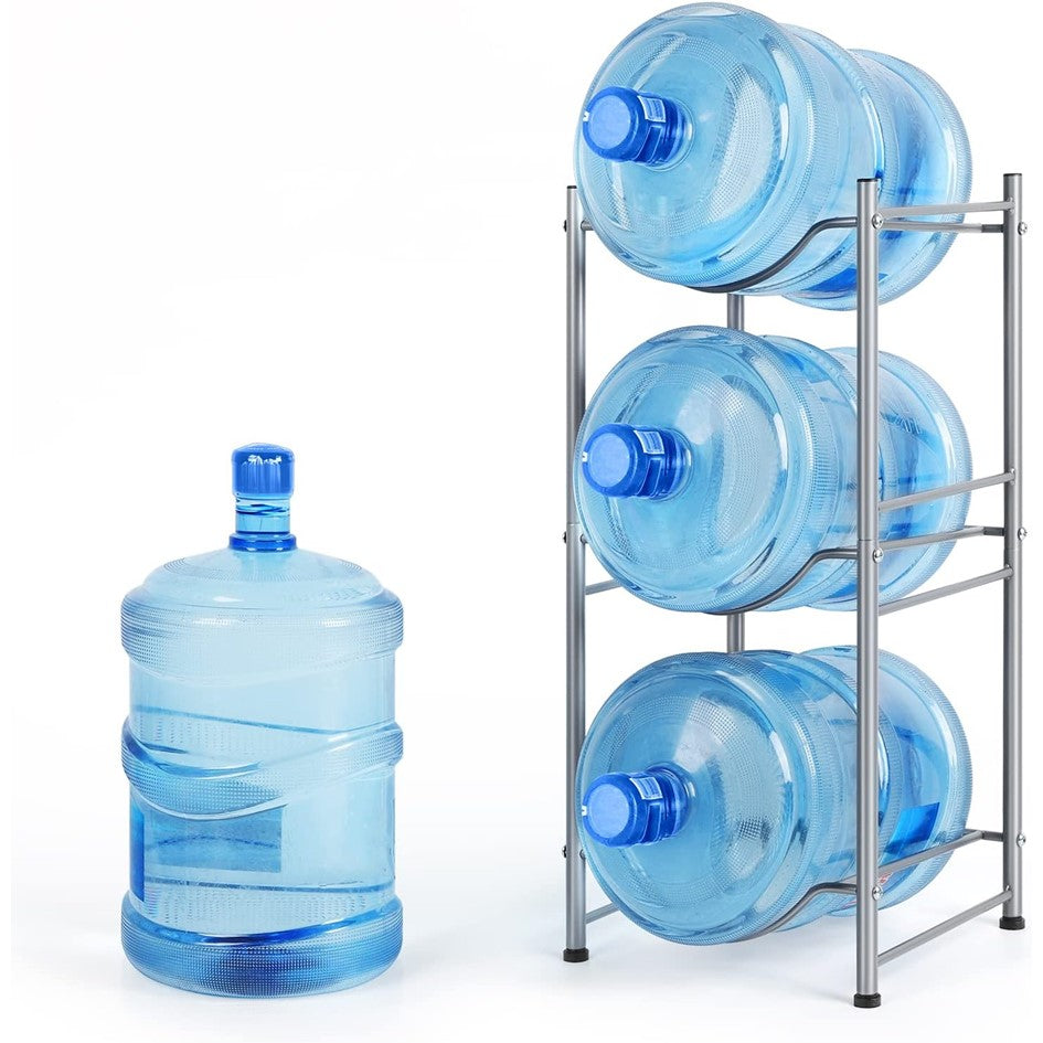 Rack Estante para Bidón de Agua de 3 Niveles Soporte para Botellón de 20 litros