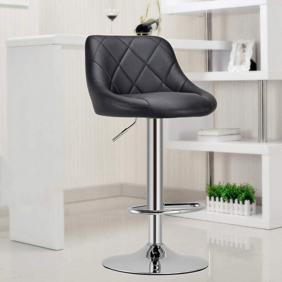 Taburete Silla Bar Ajustable Giratoria Reposapiés