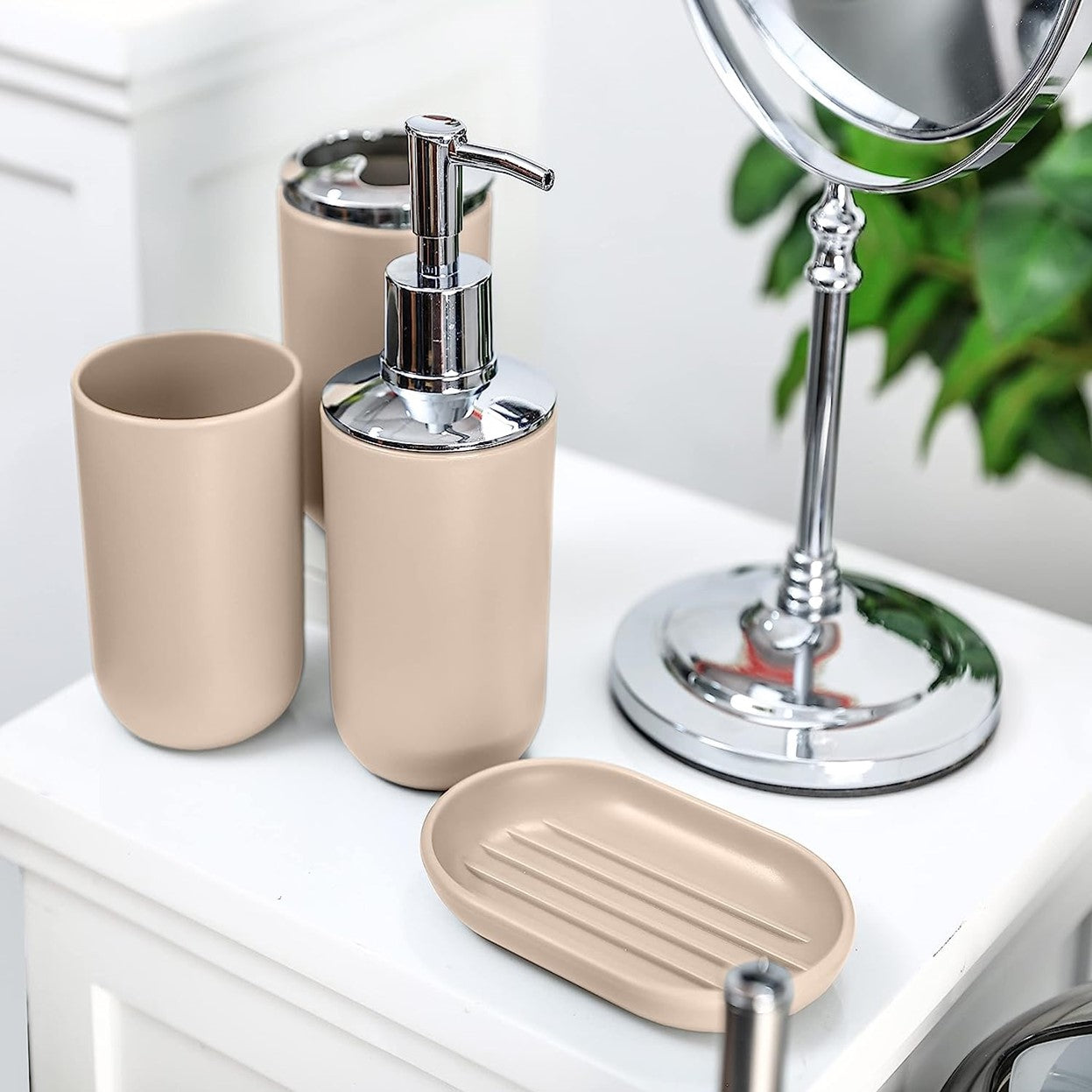Set Accesorios Para Baño 6 piezas Decoracion Hogar