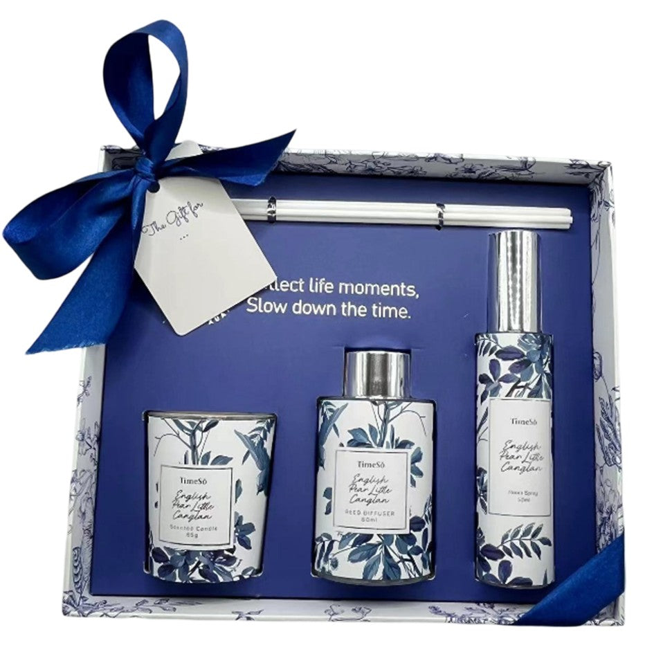 Aromatizador Para El Hogar Difusor+spray+vela Aromatica 60ml Agregar a favoritos