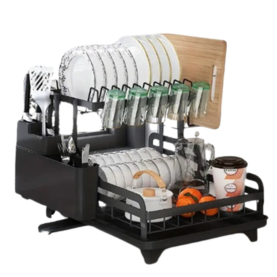 Secaplato Organizador De Cocina Escurridor De Loza 2 Niveles