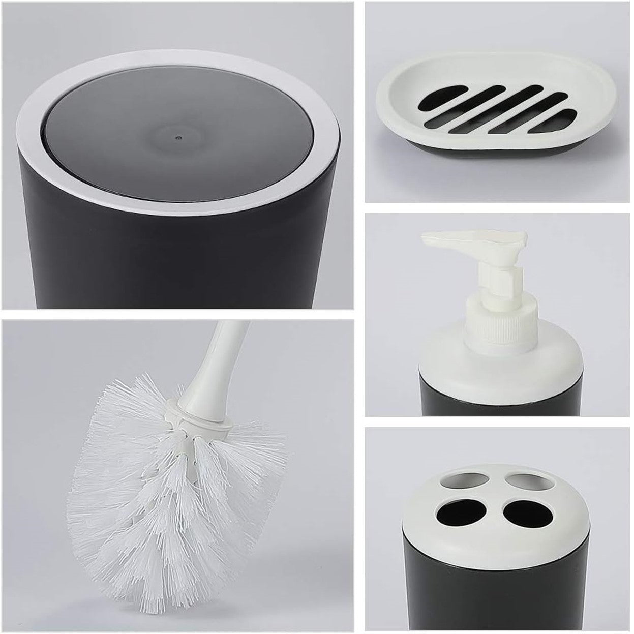 Juego de Accesorios Para Baño 6 pcs