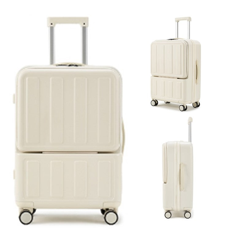 Maleta con Puerto De Carga USB Equipaje Expansible Candado TSA