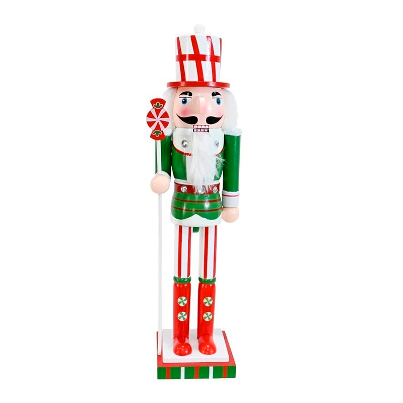 Soldado Cascanueces Navideño Madera Adorno Arbol De Navidad