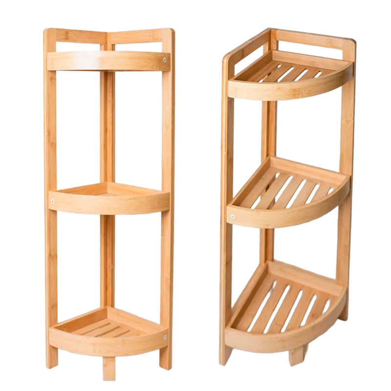 Esquinero 3 Niveles Mueble Exhibidor Estantería de Pie