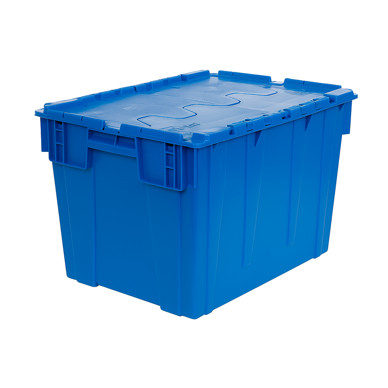 Caja Logística Organizadora 52 Litros Apilable Azul