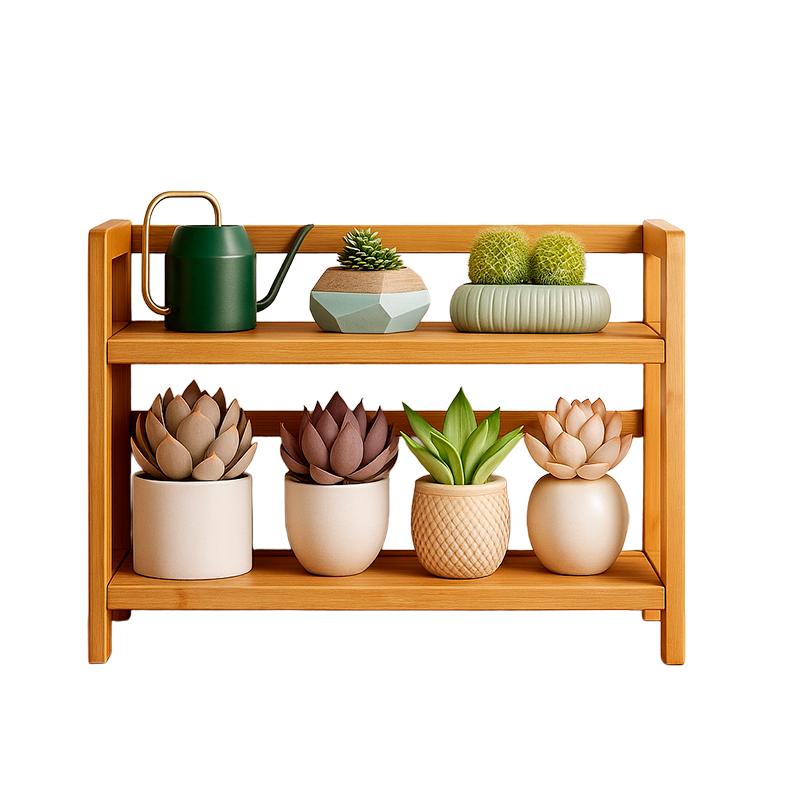 Estante De Madera 2 Niveles Organizador Cocina/ Baño Repisa