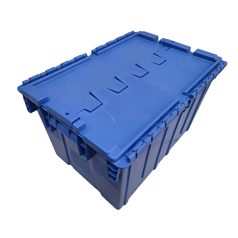 Caja Logística Organizadora 52 Litros Apilable Azul