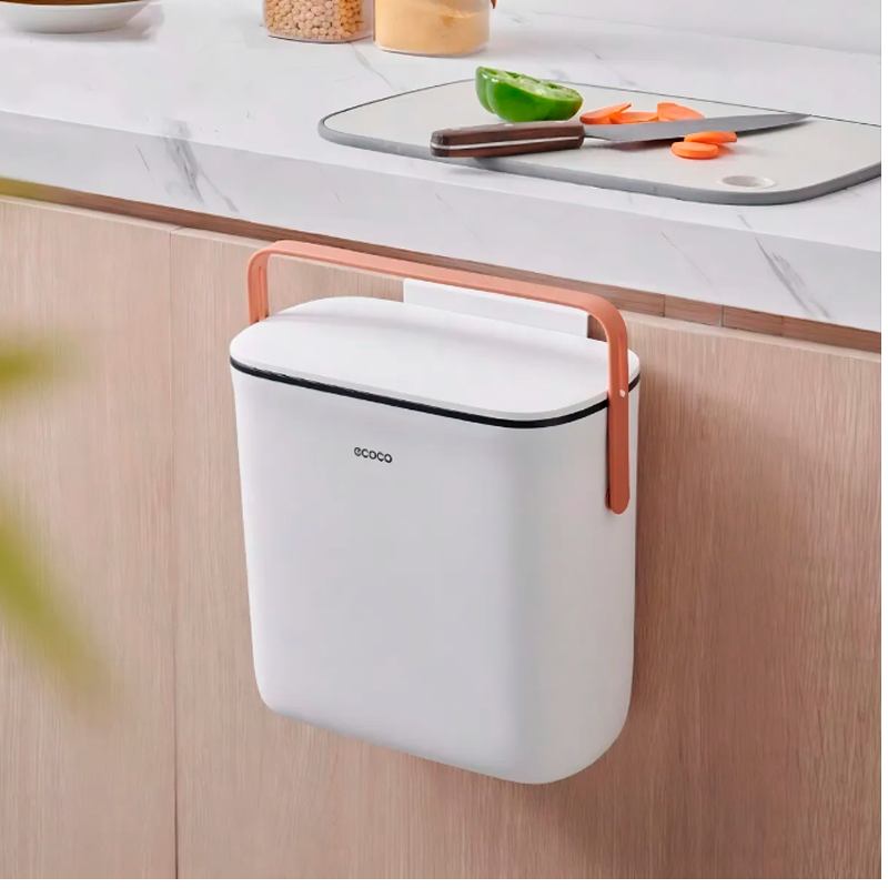 Basurero Para Cocina Colgante Papelera Contenedor
