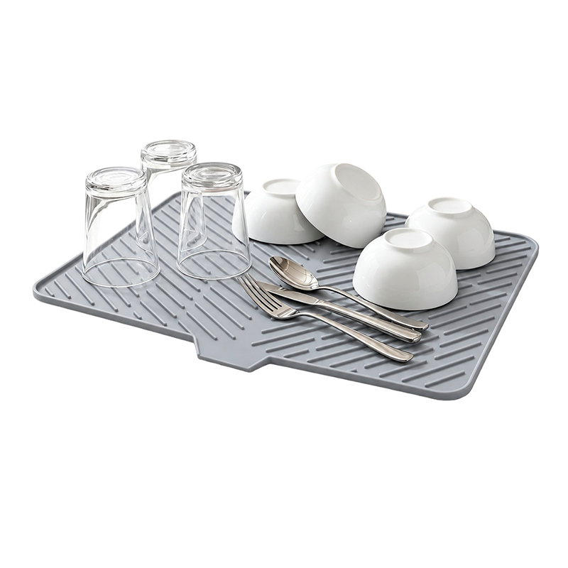Tapete De Silicona Para Secar Platos Para Encimera De Cocina
