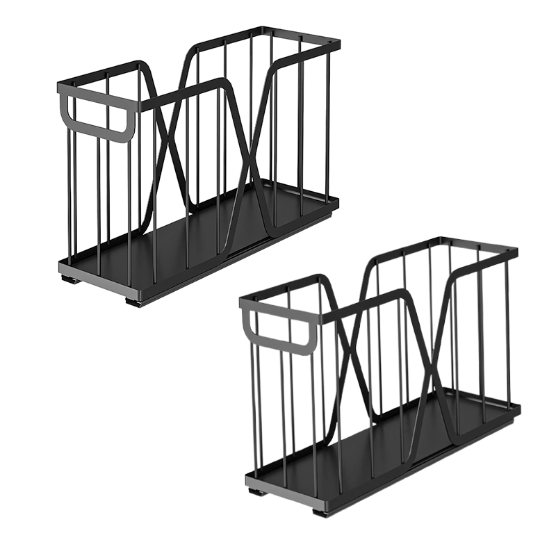 Set 2 Organizador Extraible Bandeja Desplegable para Gabinetes De Cocina