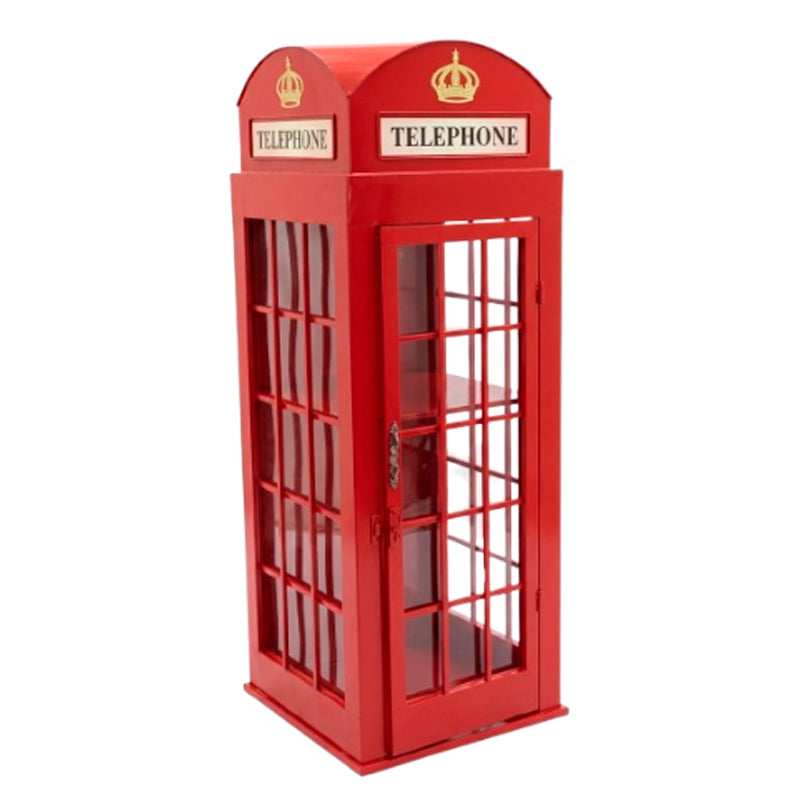 Figura Decorativa Cabina Telefonica D Londres Hierro Fundido 120cm