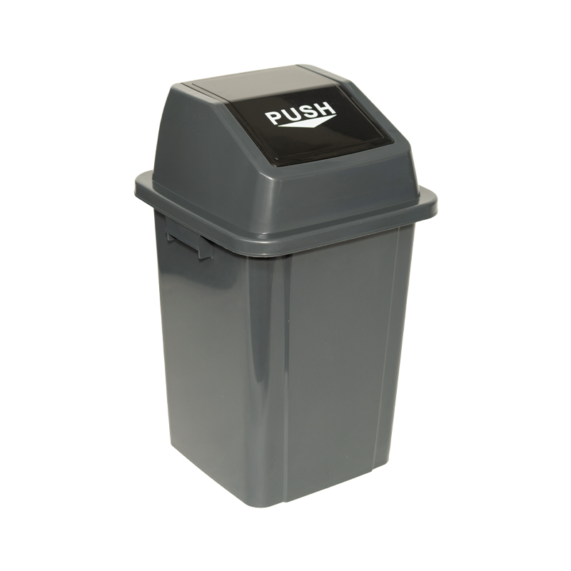 Basurero Con Tapa Abatible Durable y Práctico Hogar u Oficina