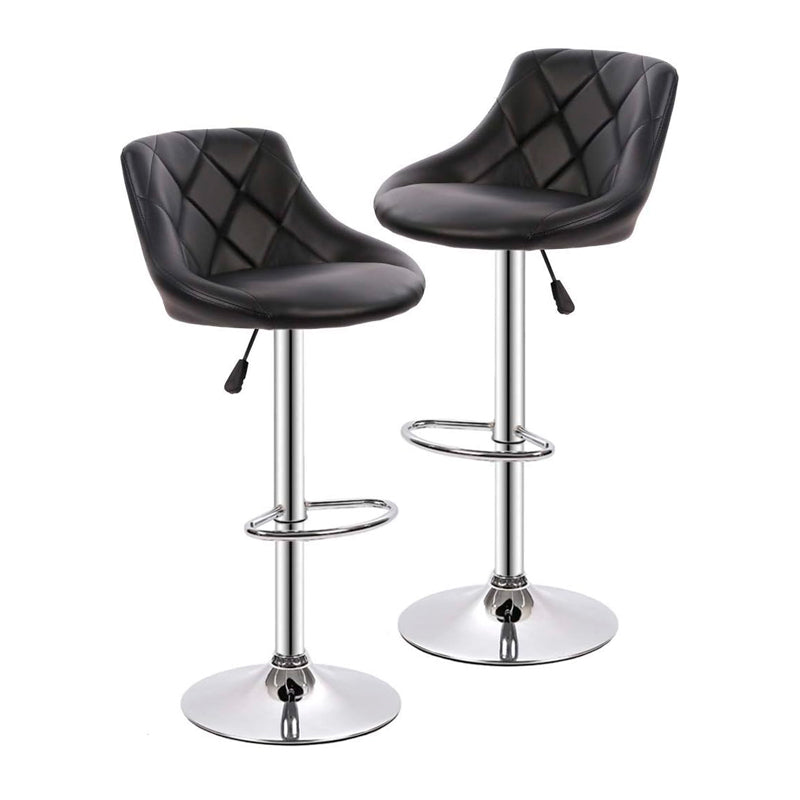 Taburete Casa Mayo A108 color negro de 81cm de alto x 2u