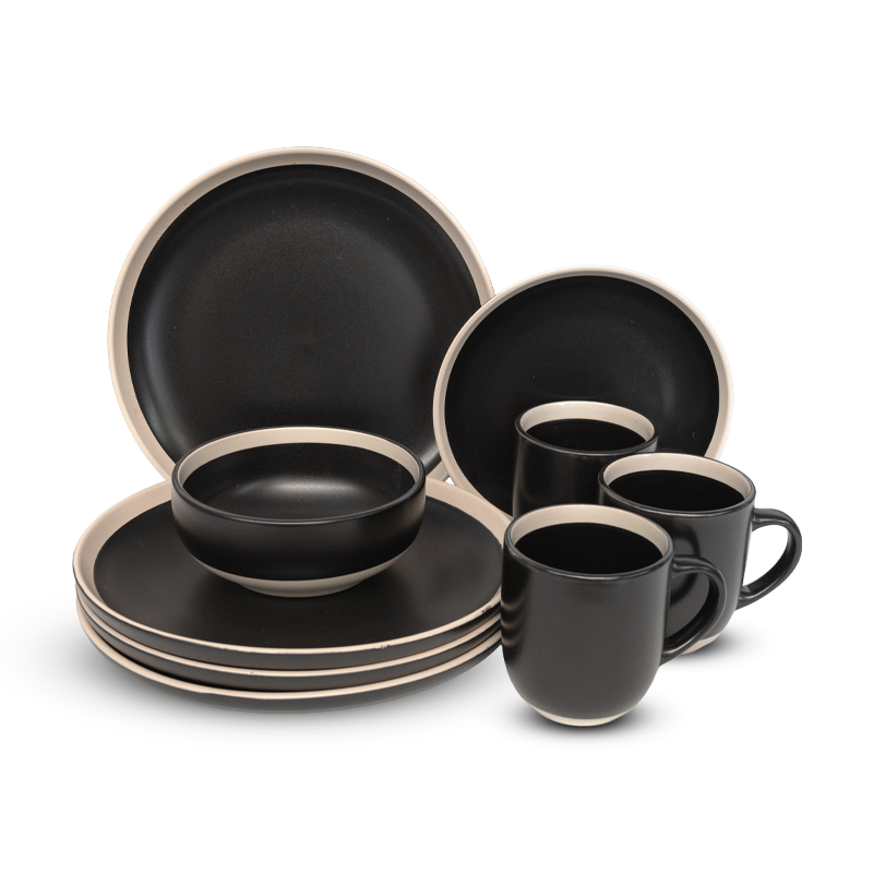 Set 16 Pcs Juego De Vajilla Completo Ceramica Wakeshome